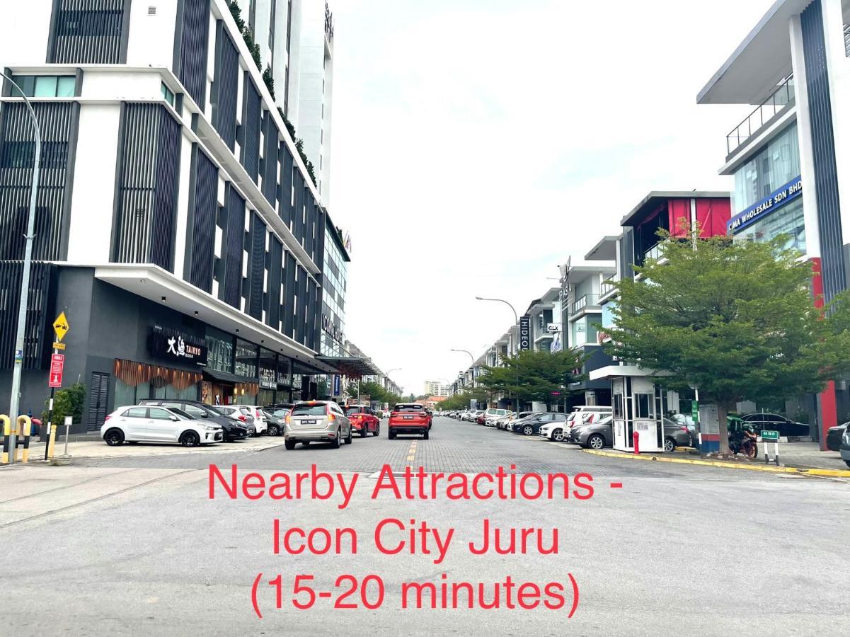 Heritage Cozy Entire 3 Bedroom House At Kijang Alma Bukit Mertajam Exterior foto